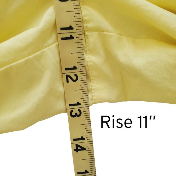 Free People FP Movement Mesmerize Me Yellow Cargo Pants High Rise Sz XS - Picture 15 of 16